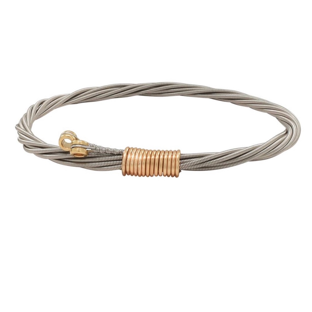 11:11 Guitar String Ball Ends Classic Bangle